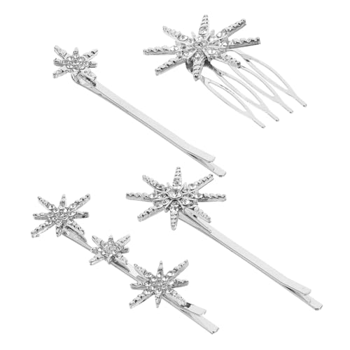 UKCOCO 4stücke Strass-haarnadeln Für Mädchen Zarte Haarspangen Als Kopfschmuck Haarnadel Für Frauen Stilvolles Styling Für Alltag Und Party von UKCOCO