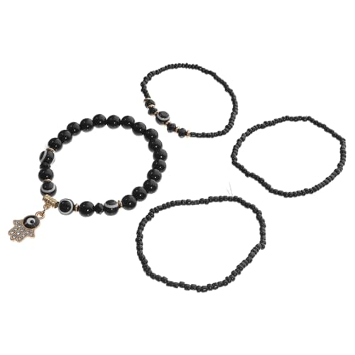 UKCOCO 4 Stück Teiliges Böser Blick Armband Verstellbar Damen String Armbänder mit Charm Eleganter Schutzschmuck für Teenager Mädchen für Alltag und Besondere Anlässe UKCOCO 4 Stück Teiliges Böser Blick Armband Verstellbar Damen String Armbänder mit Charm Eleganter Schutzschmuck für Teenager Mädchen für Alltag und Besondere Anlässe von UKCOCO