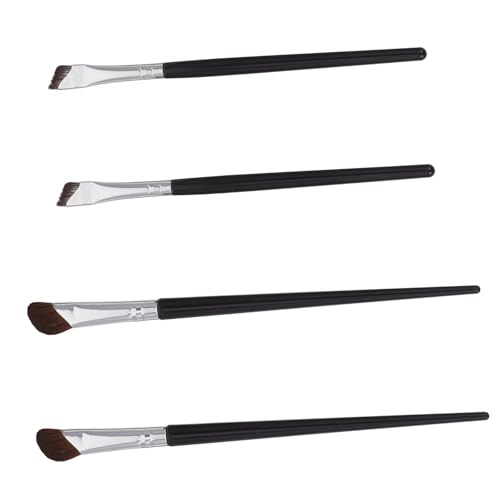 UKCOCO 4 Stück Teiliges Make Up Pinselset mit Abgewinkeltem Eyeliner und Augenbrauenpinsel Spitze für Präzise Konturen Langlebige Konstruktion zur Haut für Detailliertes Augen Make Up UKCOCO 4 Stück Teiliges Make Up Pinselset mit Abgewinkeltem Eyeliner und Augenbrauenpinsel Spitze für Präzise Konturen Langlebige Konstruktion zur Haut für Detailliertes Augen Make Up von UKCOCO
