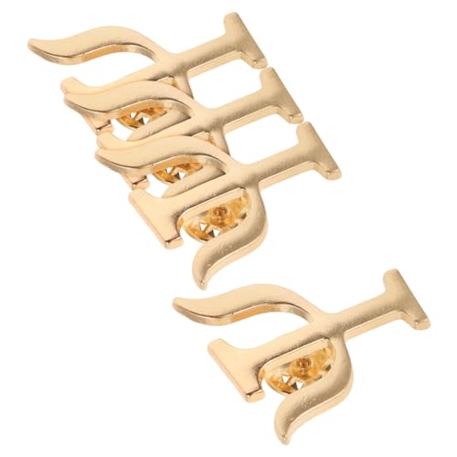 UKCOCO 4stücke Psychologen-briefbrosche Symbol-dekonadel Metallnadel Für Anzüge Schals Corsage Kleidung Brustnadel Brosche Hinweis Pin UKCOCO 4stücke Psychologen-briefbrosche Symbol-dekonadel Metallnadel Für Anzüge Schals Corsage Kleidung Brustnadel Brosche Hinweis Pin von UKCOCO