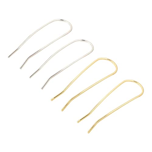 UKCOCO 4stücke U-förmige Haarnadeln Aus Legierung Einfache Haarclips Für Damen Langlebig Und Verarbeitet von UKCOCO
