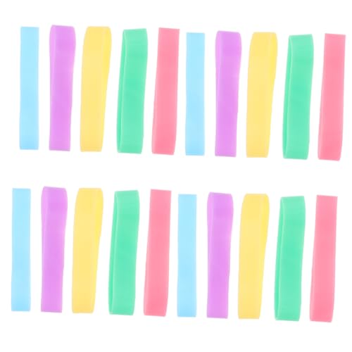 UKCOCO 5packung Mini-haargummis Für Kleinkinder Bunte Elastische Haarbänder Haar-pferdeschwanzhalter Mädchen Farbige Gummibänder Kleine Haargummibänder von UKCOCO