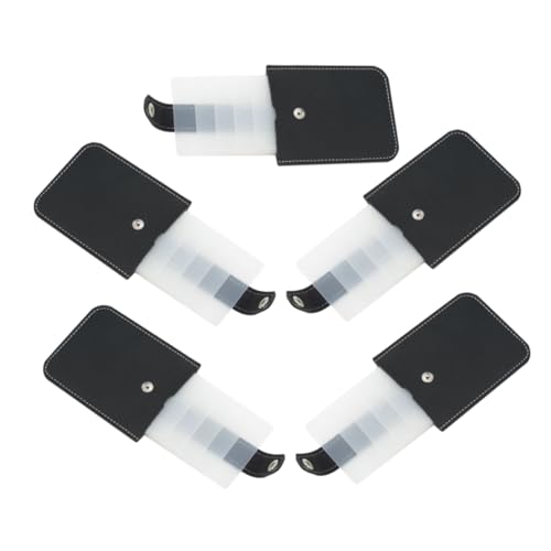 UKCOCO 5stücke Karten Organizer Ausziehbarer Kartenhalter Tragbarer Kartenhalter Mit Mehreren Fächern Verdeckte Kartenhüllen Ausziehbarer Karten Organizerausziehbarer Kartenbehälter von UKCOCO