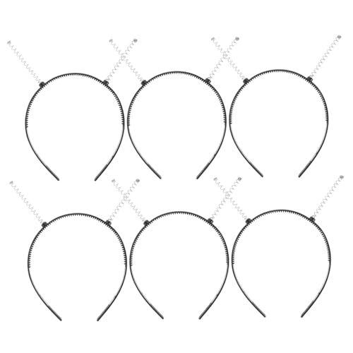 UKCOCO 6 Stück Teiliges DIY Stirnband mit Zähnen Rutschfeste Haarreifen Zubehör für Damen Leichter Bequemer Kopfschmuck zum Haarbänder Selber Machen Vielseitig Einsetzbar für Frisuren von UKCOCO