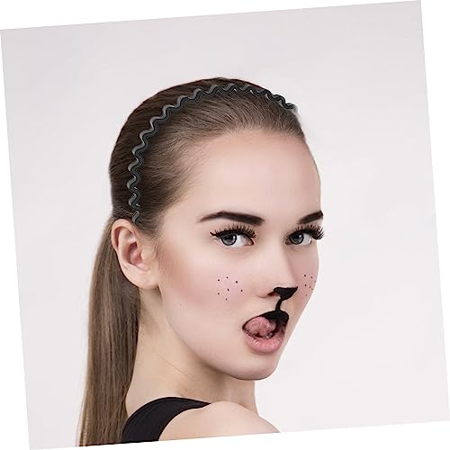 UKCOCO 6 Stück Teiliges Damen Stirnband mit Zähnen Gewellte Haarschmuck für Waschen Make Up und Sport Hautfreundlich Rutschfest Vielseitig für Alltag und Outdoor Aktivitäten von UKCOCO