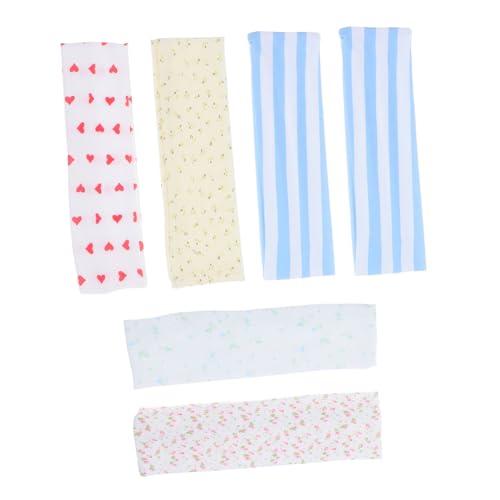 UKCOCO 6Stücke Damen Elastische Sport Stirnbänder Schweißabsorbierende Yoga Haarbänder Dehnbar Rutschfest für Fitness Laufen Sport Accessoires Verschiedenen von UKCOCO