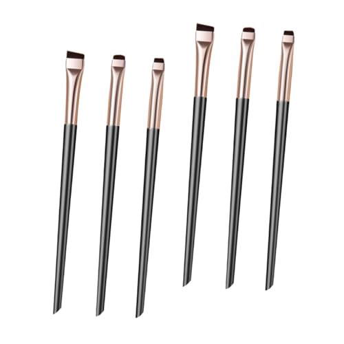 UKCOCO 6stücke Professionelles Augen-make-up-tool Set Mit Eyeliner-pinseln Für Präzision Und Einfache Anwendung Leicht Und Tragbar Für Unterwegs Für Make-up-liebhaber von UKCOCO