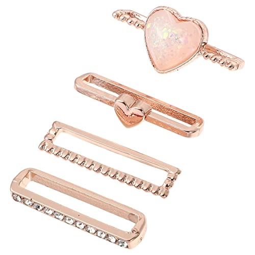 UKCOCO Armband Zubehör Ansehen Watch Armband Silber Watch Band Charms- Watch Band Dekorativ Ring Sparkles Schmuck- - Charms for Watch Arms Wachts Armband Metall Dekorative Ringschleifen von UKCOCO