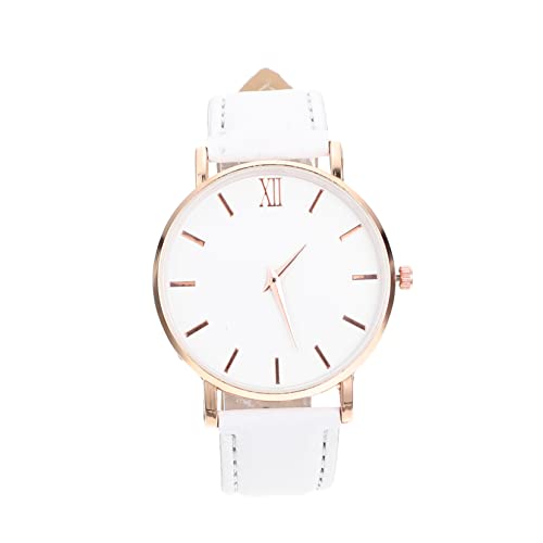 UKCOCO Armbanduhr Für Damen Verschleißfeste Und Tragbare Uhr Mit Zartem Design Geeignet Für Arbeit Schule Und Partys Atmungsaktives Material Präzise Zeitanzeige Komfortables Armband von UKCOCO