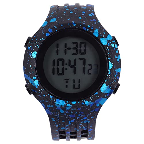 UKCOCO wasserdichte -digitaluhr Für Schüler Multifunktionale Sport-Armbanduhr Einstellbares Silikonarmband Für Jungen Und Mädchen Für Und Geburtstage von UKCOCO