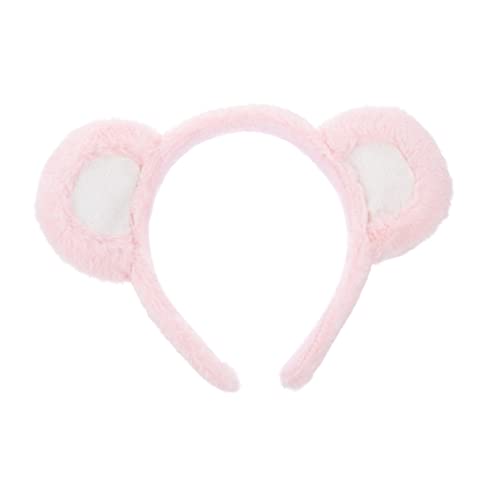 UKCOCO Bärenohren Haarband für Mädchen Cartoon Stoff Stirnband Leicht und Verformungsbeständig für Cosplay und Partys Vielseitiges Haaraccessoire von UKCOCO