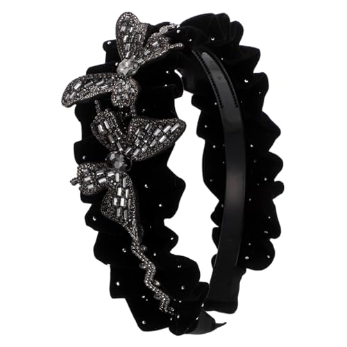 UKCOCO Fashion Headband Für Frauen Breites Haarband Mit Niedlichem Design Und Volumen-effekten Für Alltag Und Besondere Anlässe Klassischem von UKCOCO