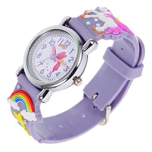 UKCOCO Cartoon Kinderuhr Kindergeschenke Studentengeschenke Kinderuhr Cartoon Fang Für Kinder Uhr Für Kinder Uhr Geschenk Für Kinder Leichte Kinderuhr Kinderuhr Ornamente Kindergeschenk von UKCOCO