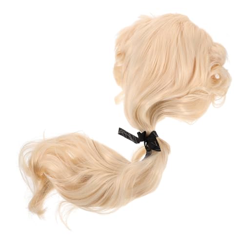 UKCOCO Cosplay Richter Perücke für Herren Karneval Halloween Kostüm Party Perücke Leichtes Komfortables Material Festliche Richteranwalt Frisur Geeignet für Kostümpartys und Fasching von UKCOCO