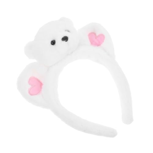 UKCOCO Cute Bärenohren Haarreifen Für Mädchen Und Erwachsene Plüsch-stirnband Für Partys Cosplay Und Kreative Fotoshootings Tierische Haaraccessoires Mit Einzigartigem Design von UKCOCO