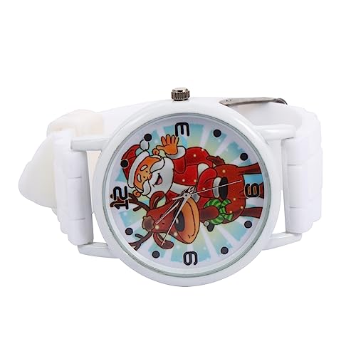 UKCOCO Damenuhr 1pc Santa Claus Quartz Watch Kreative Geschenkuhr Quarzuhr für Kinder von UKCOCO