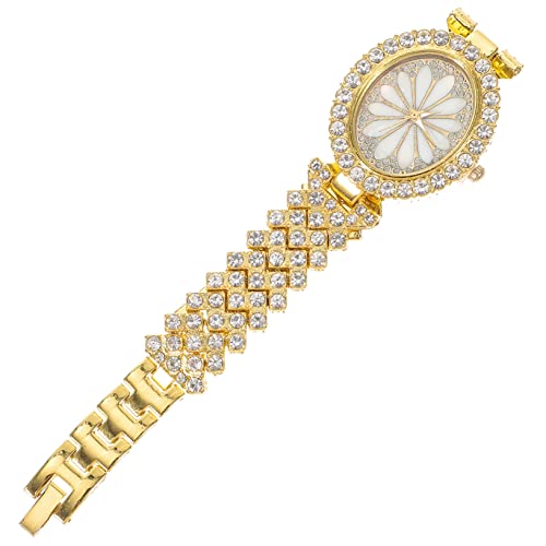 UKCOCO Damenuhr Mit Lederarmband Armbanduhr Leichtes Uhrendesign Freizeitstil Hautfreundliches Material Präzise Zeitanzeige Verstellbares Armband von UKCOCO