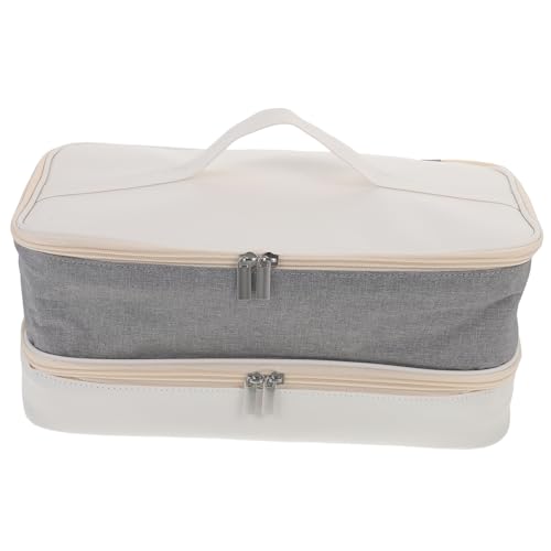 UKCOCO Doppellagige Reise Haartrockner Tasche Wasserdichtes Material Multifunktionaler Haarstyling Organizer Leicht zu Tragen für Unterwegs von UKCOCO