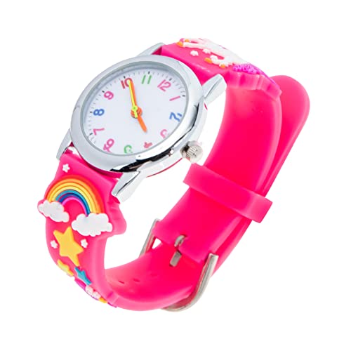 UKCOCO Einhorn-kinderhände Geburtstagsgeschenk Kinder Armbanduhr Jugend Studenten Schauen Zu Silikon-Armbanduhr Für Kinder Uhren Junge Uhr Kleines Mädchen Legierung Kleinkind Schmücken von UKCOCO