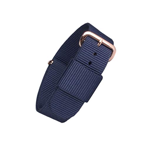 UKCOCO Herren Uhrenarmband Uhrenarmbänder Uhrenanhänger Aus Nylon Uhrenarmband Aus Nylon Nylongewebe Herrenuhren Armbanduhr Ersatzband Ansehen Zubehör Damen Anschauen von UKCOCO