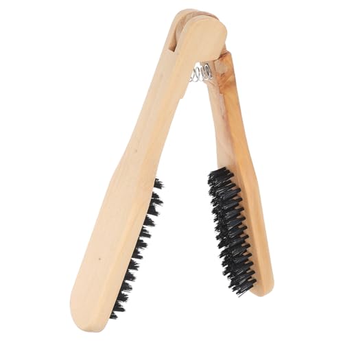 UKCOCO Förmige Haarglättungsbürste Aus Holz Haarglätter Und Friseurwerkzeug Für Glattes Natürliches Haar Anti- -bürste Zur Gesunder Haare Für Damen von UKCOCO
