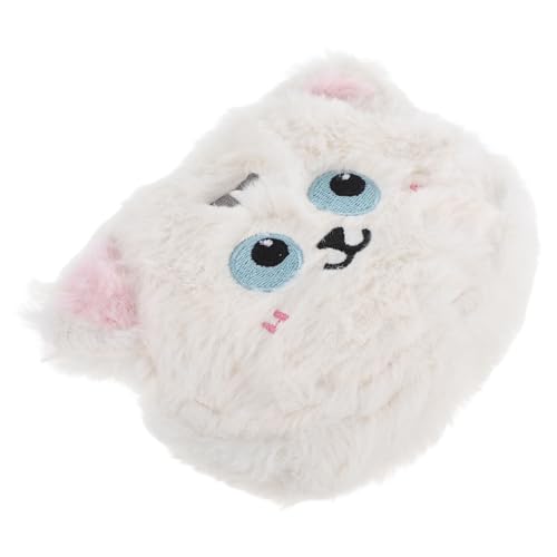 UKCOCO Geldbörse Aus Plüsch Mit Katzenmotiv Süßes Münztäschchen Leicht Und Praktisch Für Täglichen Gebrauch Vielseitige Aufbewahrung Für Kleine Gegenstände von UKCOCO