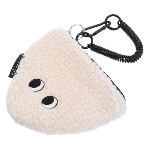 UKCOCO Plüsch-münzgeldbörse Mit Reißverschluss Klein Und Süß Cartoon-Design Flauschiges Material Für Damen Schlüsselanhänger Münze Und Wechselgeld Aufbewahren von UKCOCO