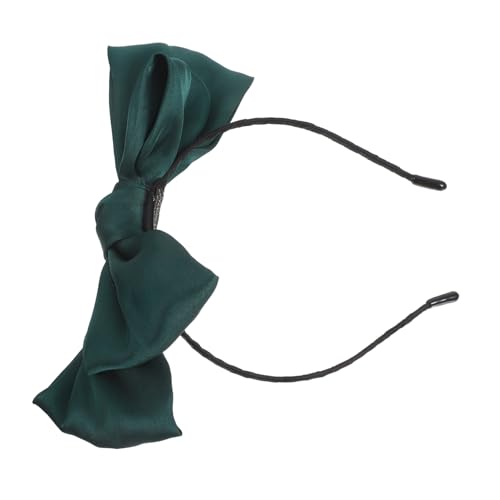 UKCOCO Großes Satin Band Haarreif Damen Eleganter Schleifen Haarreif mit Boho Bogen Schleife Weiches Satinmaterial Komfortabel für Frauen und Mädchen Stilvolles Haar Accessoire für von UKCOCO