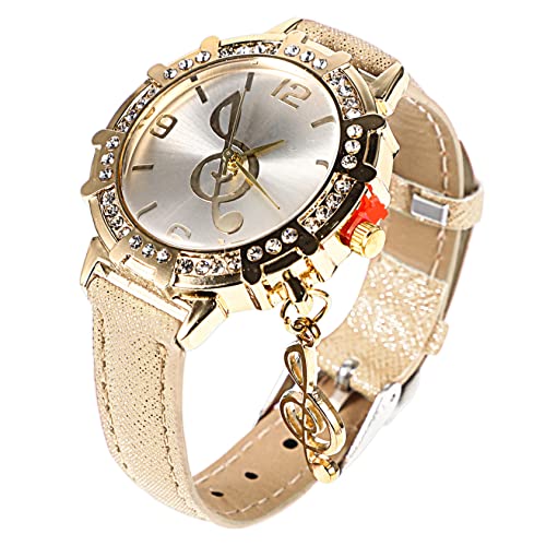 UKCOCO Gürteluhr Mit Diamanten Armbanduhr Geschenke Für Mädchen Geschenkuhr Für Mädchen Mädchenuhren Damenuhr Aus Metall Uhren Für Damen Frauenkleidung Knopfbatterie Anschauen Fräulein von UKCOCO
