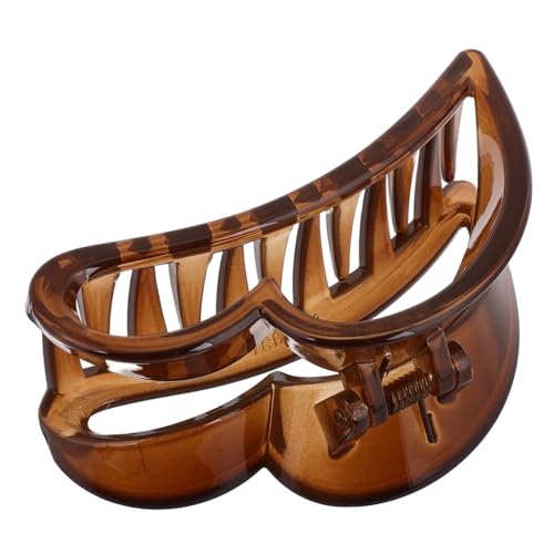 UKCOCO Haarklammer Frauen Große Herzform Haarklammer Kawaii Design Einfach zu Verwenden Für Stilvolle Frisuren Geeignet für Alltag und Urlaub Hautfreundlich Modisches Haarzubehör von UKCOCO