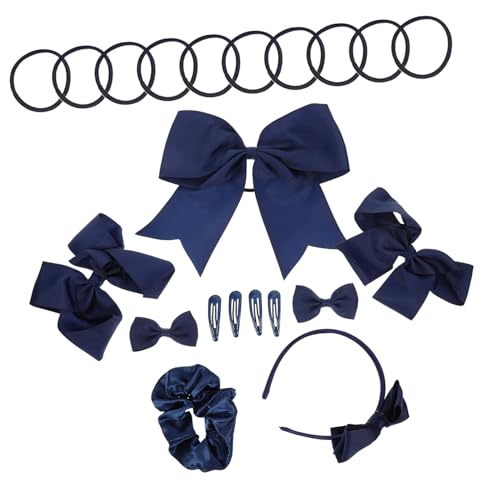 UKCOCO Haarschmuck Für Mädchen Haarspangen Haarschleifen Stirnbänder Haargummis Scrunchies Haarclips Mit Haarschmuck Für Alltag Und Partys von UKCOCO