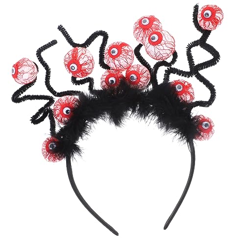 UKCOCO Halloween Eye Ball Stirnbänder Party Dekorative Haarbänder Haarschmuck Cosplay Haarreifen Kopfschmuck-requisite von UKCOCO