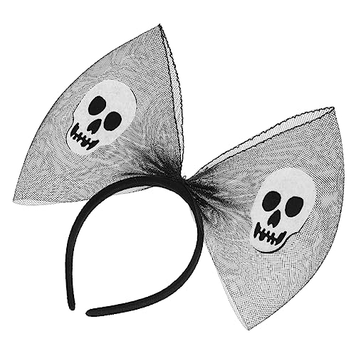 UKCOCO Halloween Stirnband Mit Schleife Stirnband Dekoratives Haarband Cosplay Party Haar-accessoire Für Erwachsene von UKCOCO