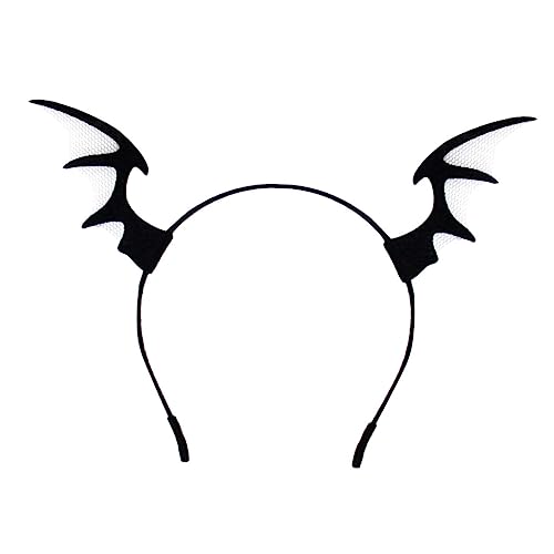 UKCOCO Hörner Kopfschmuck Teufelshaarreifen Halloween Stirnbänder Festival Haarreifen Party Kopfschmuck Cosplay Zubehör Haarreifen Zubehör von UKCOCO