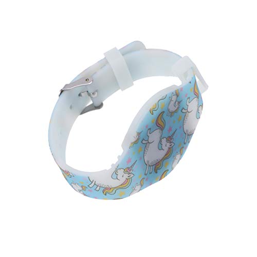 UKCOCO Kids Uhr Silikon Armbanduhr Mit Einhorn-Muster Touchscreen Digitaluhr Für Jungen Und Mädchen Perfektes Zur Einschulung Oder Kindergeburtstag Bequem Und Stylisch von UKCOCO