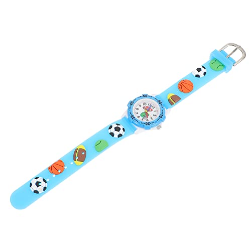 UKCOCO Kinder Armbanduhr Kinder Armbanduhr Kinder Studenten Rugby Fu? Silikonbanduhr-Karikatur-Armbanduhr Kinder Armbanduhr Lernuhr Kinder Armbanduhr Lernuhr Kinder Armbanduhr von UKCOCO