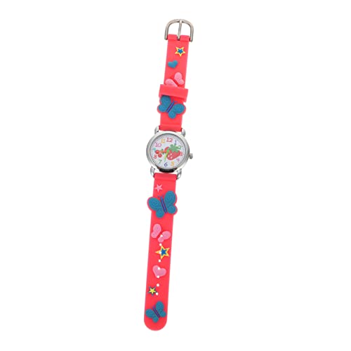 UKCOCO 1 STK Kinderuhr Freizeituhr Für Kinder Uhren Für Kinder Mädchen Entzückende Armbanduhr Für Mädchen Armbanduhren Für Mädchen Kinder Schauen Zu Legierung 3D Kirsche Beiläufig von UKCOCO
