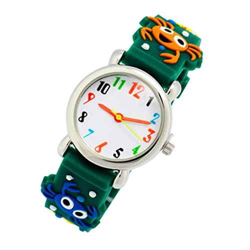 UKCOCO Anschauen Kinderuhren wasserdichte Kinderuhr Cartoon-Uhr Für Kinder Stylische Kinderuhr Kinder Armbanduhr Digitaluhr Für Kinder Kinder-Cartoon-Armbanduhr Quarz Junge 3D Geschenk von UKCOCO