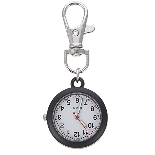 UKCOCO 1stück Tragbare Pflege Taschenuhr Mit Einfachem Design Dekorativer Metallaufhängung Uhr Für Krankenschwestern Und Pflegekräfte Zufällige Ziffernfarbe von UKCOCO