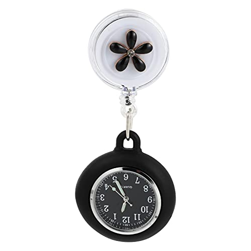 UKCOCO Arztuhr Taschenuhr Quarz Revers Uhr Watches for Nurses Kinder Schauen Zu Studentenuhr Ansteckuhr Mit Abzeichen Niedliche Design-krankenschwesteruhr Quarz Zubehör Hängend Damen von UKCOCO