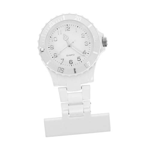 UKCOCO 1stück Langlebige Clip Pflegeuhr Mit Leuchtzeigern Praktische Fob Taschenuhr Für Und Ärzte Für Nachtschichten Zufälliger Stil von UKCOCO