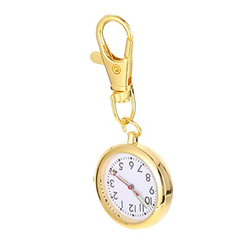 UKCOCO Krankenschwester-taschenuhr Mit Schlüsselanhänger Tragbare Uhr Für Krankenschwestern Robuste Hängeuhr Aus Langlebigen Materialien von UKCOCO