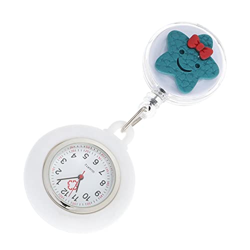 UKCOCO Uhr Für Krankenschwestern Einziehbare Medizinische Uhr Clip - Krankenschwesteruhr Quarzuhr Mit Großem Zifferblatt Robuste Aus Silikon UKCOCO Uhr Für Krankenschwestern Einziehbare Medizinische Uhr Clip - Krankenschwesteruhr Quarzuhr Mit Großem Zifferblatt Robuste Aus Silikon von UKCOCO