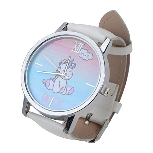 UKCOCO Reloj para Niños Kinderuhren M? Watch Kinder Armbanduhr Cartoon Einhorn Muster Kinderuhr M? Armbanduhren Quarzuhr Für Kinder M? Kindersmartwatchuhr Betrachten von UKCOCO