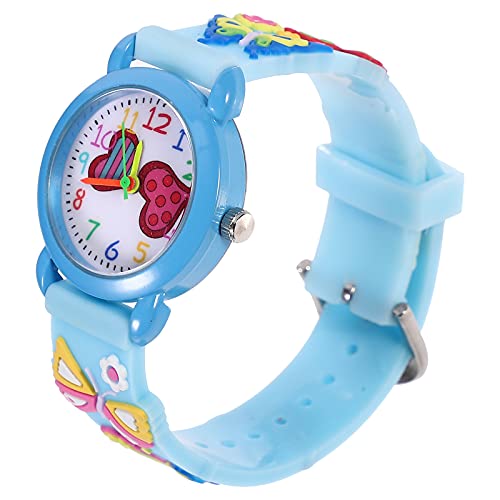 UKCOCO 1stk Kinderuhr Farbige Kinder Uhr Kinder 3D Cartoon Uhr Alle- Spiel Handgelenk Uhr Kinder Geschenk Handgelenkschmuck Bezaubernde Kinderarmbanduhr Schmücken Liebe Student Gummi von UKCOCO