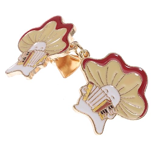 UKCOCO Mushroom Brosche Clip für Strickjacken und Schals Cartoon Pilz Anstecknadel Leichte Langlebige Jacken und Kleidungs Spange für Damen Wiederverwendbar Modisches Accessoire von UKCOCO
