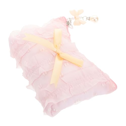 UKCOCO Kosmetiktasche Mit Schleife Für Damen Make-up-Organizer Mit Reißverschluss Aus Polyester Für Reise Und Alltag Stauraum Für Beauty-Produkte Und Utensilien von UKCOCO