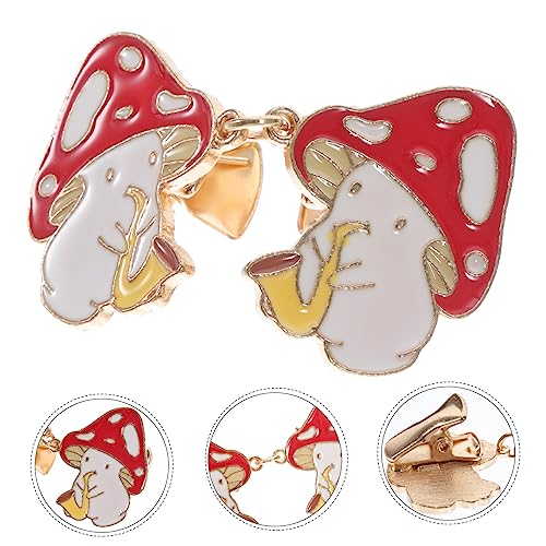 UKCOCO Niedliche Pilz Brosche Anstecknadel Cartoon Design Leichtes Material Modischer Cardigan Clip Für Damen Und Freizeitkleidung UKCOCO Niedliche Pilz Brosche Anstecknadel Cartoon Design Leichtes Material Modischer Cardigan Clip Für Damen Und Freizeitkleidung von UKCOCO
