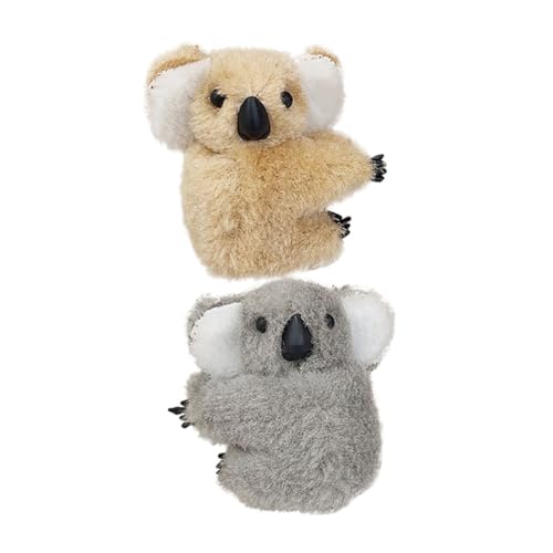 UKCOCO Plüsch Haarklammern für Mädchen Süße Cartoon Haarspangen Multifunktionale Tierhaarklammern Weiche Haarklammern für Lockiges Haar Haarschmuck für Kinder von UKCOCO