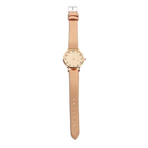 UKCOCO Quarz-Gürteluhren tragen- Digitale Uhren Uhr für Herrenuhren Geschenke einfache Uhr weibliche Handgelenkverzierung Zubehör Damenuhr Weihnachtssocken Anschauen Büro Armband Leder von UKCOCO